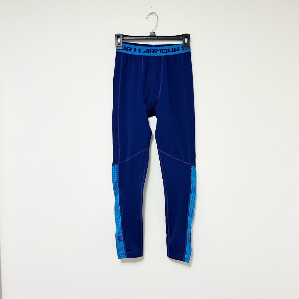 Under Armour Youth UA ColdGear Boys' Leggings Big Kids size 14/16 Youth Large